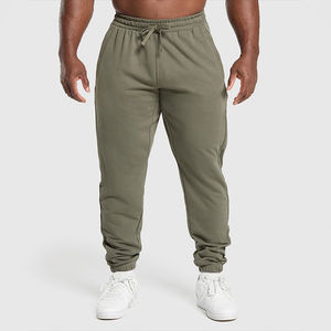 Pantalon de survêtement de gymnastique à séchage rapide pour hommes respirant en tissu personnalisé conception Streetwear ample taille élastique - Product Image 1