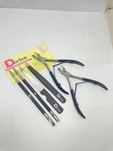 Juego de herramientas de manicura de pedicura de acero inoxidable negro de alta calidad, juego de herramientas de manicura de etiqueta personalizada privada para cuidado Personal - Product Image 4