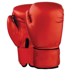 Wholesale Trendy Comfortable High Quality Leather Boxing Gloves Custom Color Breathable <b>Hook</b> & Loop Closure - Product Image 1