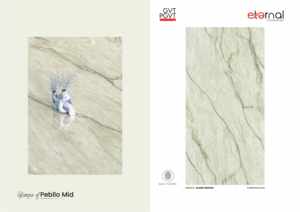 Carreaux en porcelaine brillants à motif infini 600x1200, aspect pierre de luxe, application murale et au sol - Product Image 3