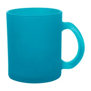 Mug en verre givré personnalisé Forsa, articles promotionnels personnalisables - Product Image 4