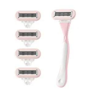 Maquinilla de afeitar de seguridad, hoja de doble filo, herramientas de afeitado para hombres, mango de Metal, hoja de afeitar Oem - Product Image 1