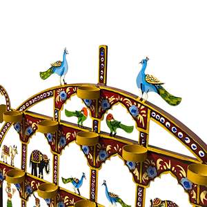 Toran de Hierro de Estilo Tradicional para la Celebración de Diwali - Product Image 4