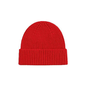 Bonnets en laine mélangée de qualité supérieure avec logo personnalisé, unisexe, conçus par OEM, chauds pour l'hiver, motif uni, respirants, imperméables - Product Image 1