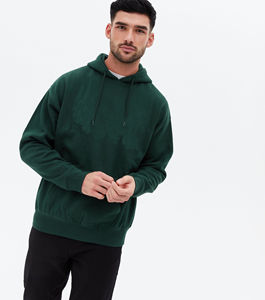 Ventes en gros de sweats à capuche en polaire de haute qualité pour hommes, manches longues, veste thermique d'hiver, logo imprimé personnalisé, cordons de serrage, uni - Product Image 6