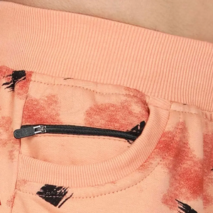 กางเกงทรงหลวมผ้าคอตตอนแห้งเร็วสำหรับผู้ชายกางเกงวิ่งออกกำลังกายกางเกงใส่ออกกำลังกายพิมพ์ลาย OEM 100% - Product Image 4