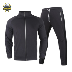 Survêtements personnalisés de qualité supérieure pour hommes Combinaison de couleurs coupe ajustée pour hommes vêtements d'entraînement Spandex - Product Image 3