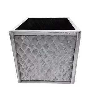 ที่ปลูกต้นไม้เหล็กทรงสี่เหลี่ยมสีดำแบบทันสมัยที่ปลูกต้นไม้ในบ้านในร่มทำด้วยมือปรับแต่งได้ตามต้องการ - Product Image 3