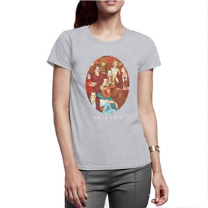Camiseta de estilo popular para mujer, Tops informales de manga corta, camiseta personalizada de moda oversize, camiseta estampada para mujer - Product Image 5