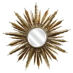 Custom Design Mirror <b>Frame</b> Luxury Hotels Glass <b>Mounted</b> Mirror Large Circular Shape Mirror Hotels Home Decoration - Product Image 6