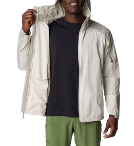 2024 été nouvelle mode hommes Style décontracté fermeture à glissière coupe-vent veste broderie respirant coupe-vent grande taille-Offre Spéciale! - Product Image 4