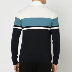 Nouveau dernier Design hommes demi-fermeture éclair sweats à manches longues meilleur uni confortable nouveauté demi-fermeture éclair sweats du Pakistan - Product Image 4