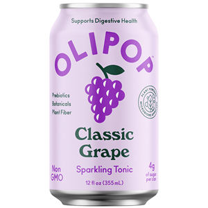olipop classic grape beverage tasty low sugar soda for daily enjoyment - Product Image 1