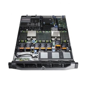 سعر منخفض Dells Poweredge R620 1u Rackmount Server مع ذاكرة SSD HDD خادم وسائط تزويد الطاقة في المخزن - Product Image 3