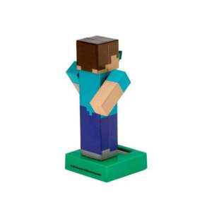 Figurine animée Wobbly de Steve Solar Pal pour Minecraft – Produit dérivé - Product Image 5