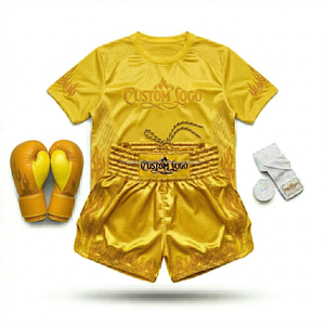 Pantalones Cortos de Compresión Personalizados para Hombre, para BJJ, Boxeo, MMA, Muay Thai, con Estampado Digital, Transpirables, de Spandex/Poliéster - Product Image 4