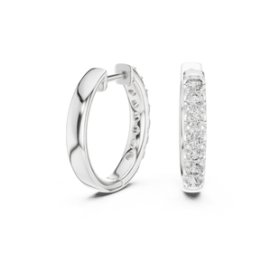 Round Shape Lab Grown <b>Diamond</b> <b>Earrings</b> IGI Certified Stones Luxury Fine Jewelry Wholesale and Retail Collections - Product Image 4