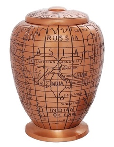 โกศทองเหลืองสำหรับขี้เถ้าของมนุษย์อุปกรณ์งานศพสำหรับผู้ใหญ่ - Product Image 4