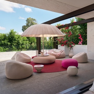 Alta calidad multifunción al aire libre jardín patio trasero sombrilla Glamping piscina sombrilla setas - Product Image 5