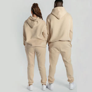 Ensemble de survêtement de sport pour hommes en gros, logo personnalisé, vêtements de sport décontractés de haute qualité, jogging, tenue d'entraînement, usine OEM ODM - Product Image 3