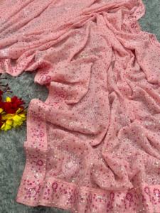 Indian Bollywood Designer Showstopper Sari Última Exclusiva Calidad Premium Sari Blusa Étnica Boda Impresionantes mujeres de moda - Product Image 6