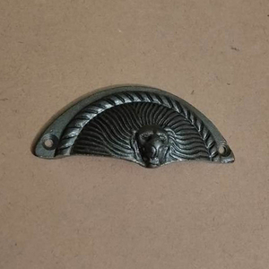 ลิ้นชักเหล็กหัวสิงโตแบบดึงที่จับเฟอร์นิเจอร์ทนทานสำหรับแต่งตัวและตู้ครัวสำหรับห้องนอนและโรงแรม - Product Image 3