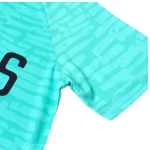 Conjunto de Camiseta de Fútbol Unisex Personalizada por Sublimación, 100% Poliéster Transpirable y Ecológico, Manga Corta, Cuello Redondo, Nombre del Equipo Personalizado - Product Image 4