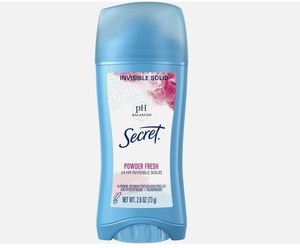 Déodorant anti-transpirant solide invisible Secret - Product Image 1