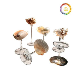 Coquille de mer tasse à boire conque naturelle coquille gobelet à la main océan Style tasse décorative Unique côtier plage Bar accessoires - Product Image 2