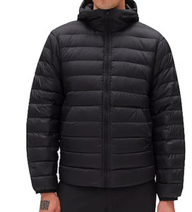 Veste réversible imperméable en polyester de haute qualité pour hommes, confortable et fine, avec logo personnalisé sur le devant pour les commandes en gros - Product Image 2