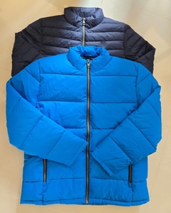 Chaqueta de Invierno para Hombre, Talla Grande, Ligera, Transpirable, Acolchada, de Color Sólido, con Logotipo Personalizado - Product Image 2