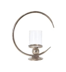 <b>Black</b> Handcrafted <b>Candlestick</b> Decorative Candlelight Stand Metal Candle <b>Holder</b> - Product Image 5