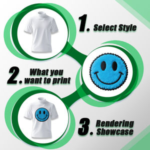 เสื้อยืดลายกราฟิกของผู้ชายเสื้อยืดไหล่ตกไซส์ใหญ่พิมพ์โลโก้ตามสั่ง - Product Image 6