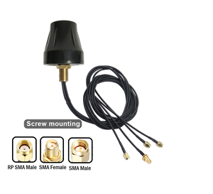 ETEILY Durable GPS + GLONASS + Antena GSM con Cable RG178 Conector SMA Montaje de tornillo Combo Aplicaciones de comunicación al aire libre - Product Image 2