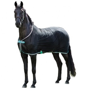 Caballo Fly alfombra ecuestre flujo de aire malla ligera verano estándar cuello hoja equino Casa de equitación fabricante Kanpur Tack Shop - Product Image 6
