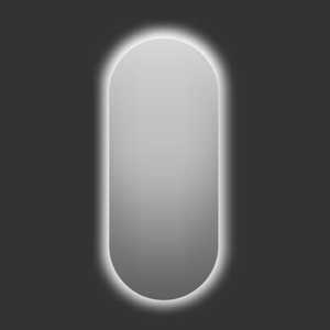 40x80 Reversible <b>LED</b> Backlit Oval <b>Mirror</b> Dual-Sided Product Category - Product Image 1