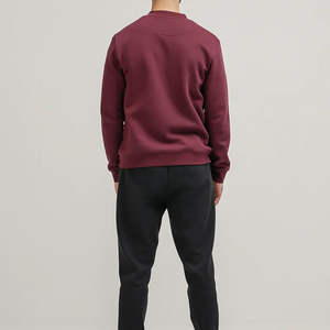 Chaqueta Bomber con Cierre de Cremallera Color Marrón Claro, Cortavientos Cómodo, Chaqueta Deportiva para Hombre, Transpirable, para Ejercicio al Aire Libre - Product Image 6