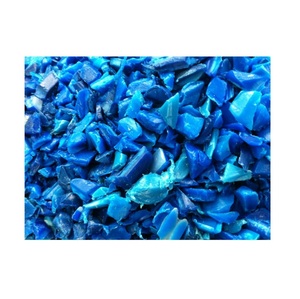Gránulos de Plástico Reciclado HDPE, Lascas Azules, Residuos Industriales Naturales, Botellas de Plástico - Product Image 3