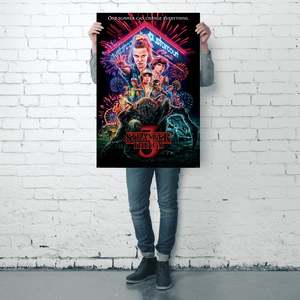 Modern Style Stranger Things Season 3 Summer of 85 <b>Poster</b> Wall Decor Paper Material - Product Image 3