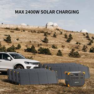 Démarreur de <span class=keywords><strong>voiture</strong></span> sans fil à onde sinusoïdale pure avec batterie LiFePO4 et panneau solaire 3600W Pecron E3600LFP pour camping et utilisation en extérieur (USA/UE) - Product Image 3