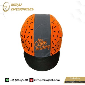 Casquettes de cyclisme imprimées par sublimation Casquette de cyclisme respirante pour hommes Casquette de vélo de route d'été Casquettes de cyclisme pour sport de plein air - Product Image 6
