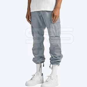 กางเกงคาร์โก้ผู้ชายกางเกงกีฬาซักได้สำหรับฤดูหนาว - Product Image 3