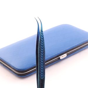 Pince à épiler japonaise en acier inoxydable testée à la main outils de beauté de maquillage facile à ramasser les cils minces facilement - Product Image 1