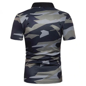 Polos de algodón y poliéster de alta calidad con logotipo bordado personalizado para hombre, ropa deportiva informal de marca, polos transpirables - Product Image 2