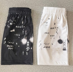 Pantalones cortos de verano de secado rápido de talla grande para hombre, pantalones cortos antiarrugas sostenibles personalizados, pantalones cortos de cintura elástica para hombre, servicio OEM - Product Image 4