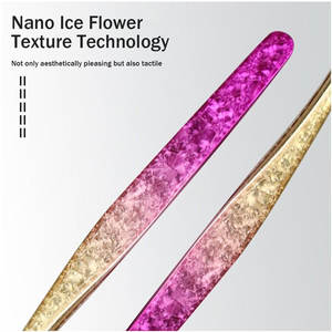 Pinzas de agarre de injerto de pestañas profesionales con logotipo personalizado, pinzas de extensión de pestañas de volumen de 90 y 45 grados - Product Image 5