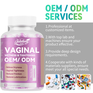 Capsules de bien-être à base de plantes pour femmes, marque privée personnalisée, mélange botanique 5-en-1, complément de soin quotidien féminin, vente en gros OEM - Product Image 4