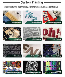 Fabricante de ropa de calle, sudaderas con capucha personalizadas para hombre, logotipo Terry Fleece, serigrafía, lavado con ácido, estampado de diamantes de imitación, sudaderas con capucha para hombre - Product Image 3