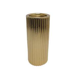 Portavelas de Metal a granel hecho a mano con acabado dorado para el hogar, boda, Navidad, decoración de iluminación de mesa - Product Image 4