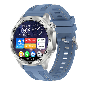 Montre connectée sportive AK83, écran tactile IPS de 1,46 pouce, moniteur de fréquence cardiaque, moniteur d'oxygène sanguin, étanche, pour hommes, fitness, Bluetooth - Product Image 3